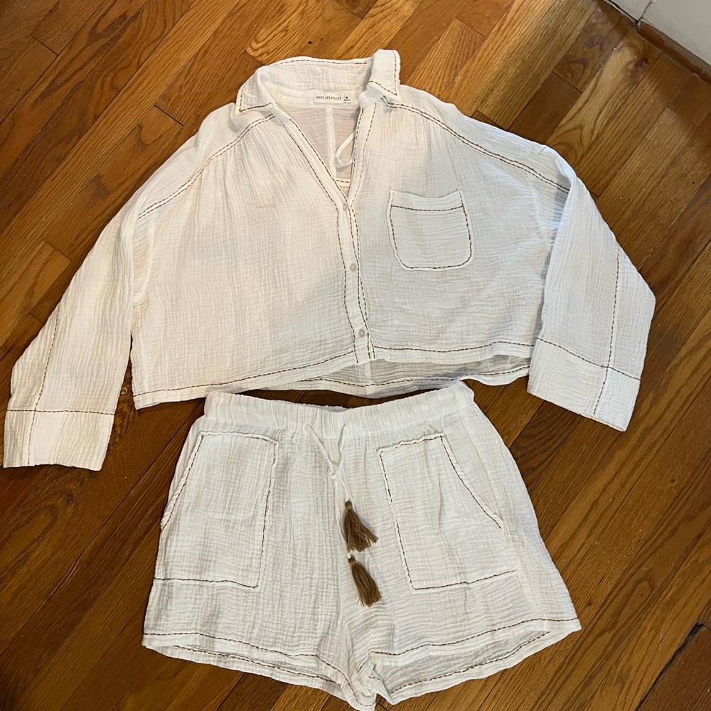Avec Les Filles gauze set